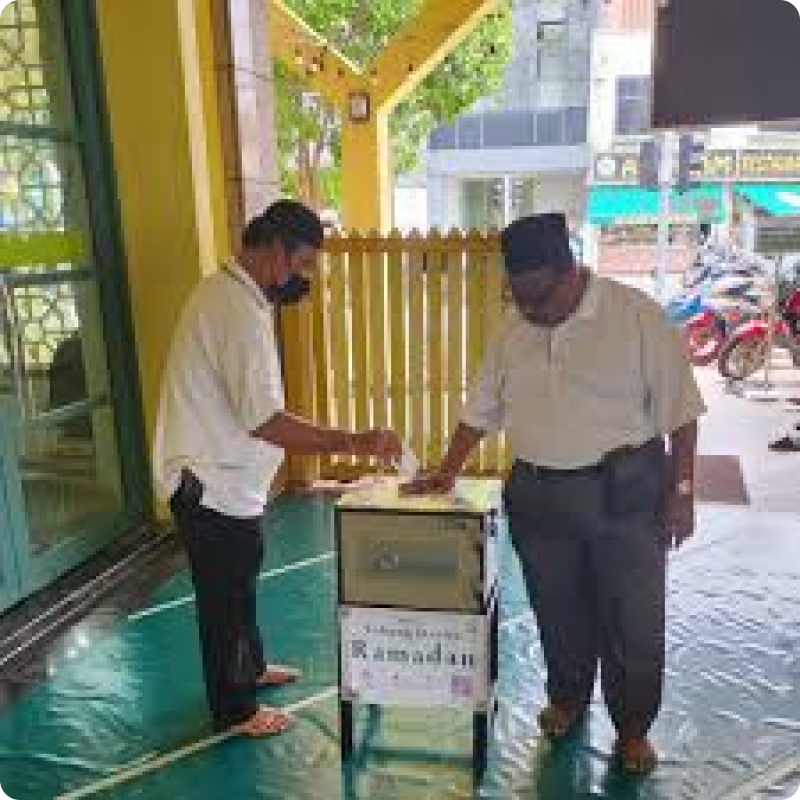 cara menaikkan infaq ramadhan