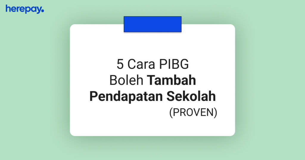 cara tambah pendapatan sekolah